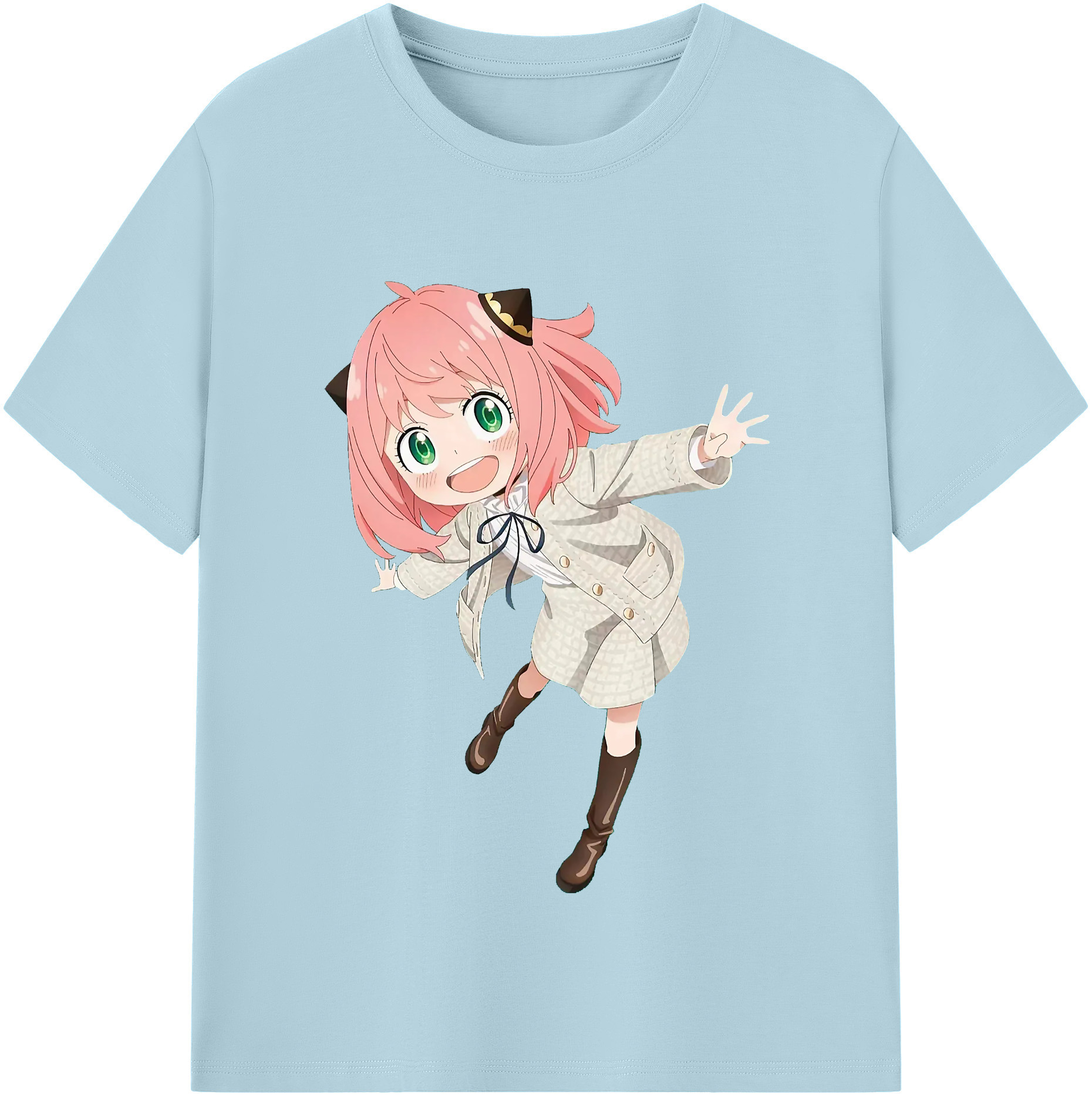 （画像用） SPY×FAMILY间谍家家酒 綿100％半袖Tシャツ（フロントプリント）